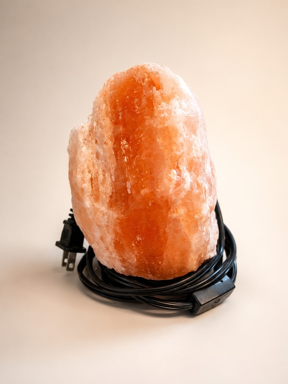 Himalayan Salt Lamp - Natural Orange Crystal Night Light